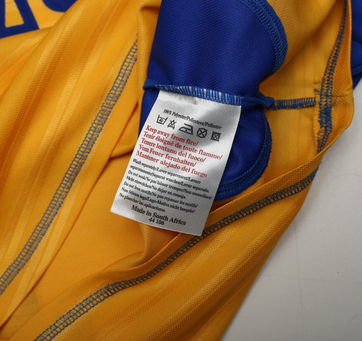 2000/01 HASSELBAINK #9 Chelsea Vintage Umbro Away Football Shirt (M)