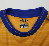 2000/01 HASSELBAINK #9 Chelsea Vintage Umbro Away Football Shirt (M)