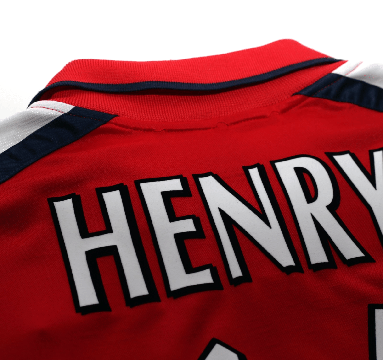 2000/01 HENRY #14 Arsenal Vintage Nike SEGA Home Football Shirt (S)