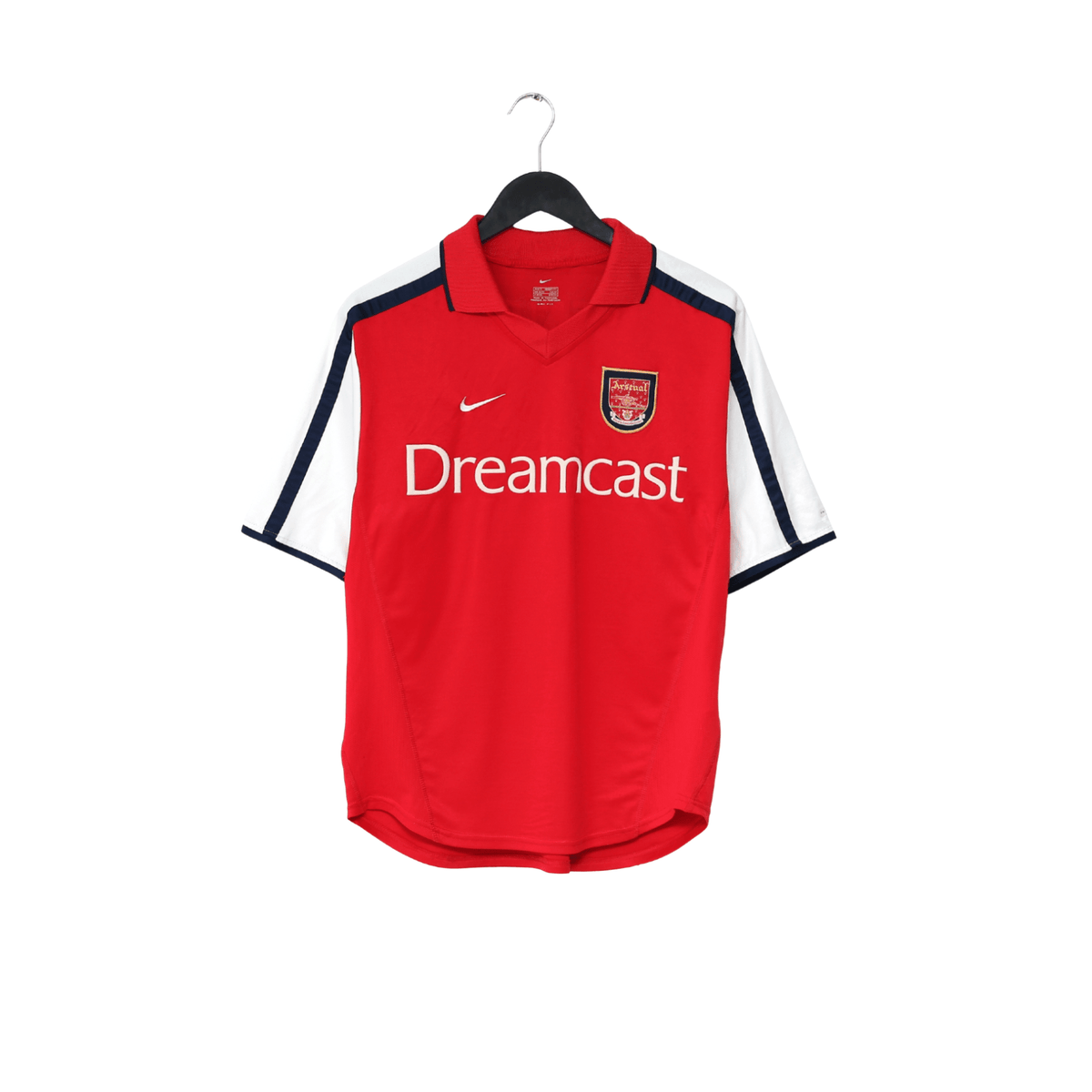 2000/01 HENRY #14 Arsenal Vintage Nike SEGA Home Football Shirt (S)