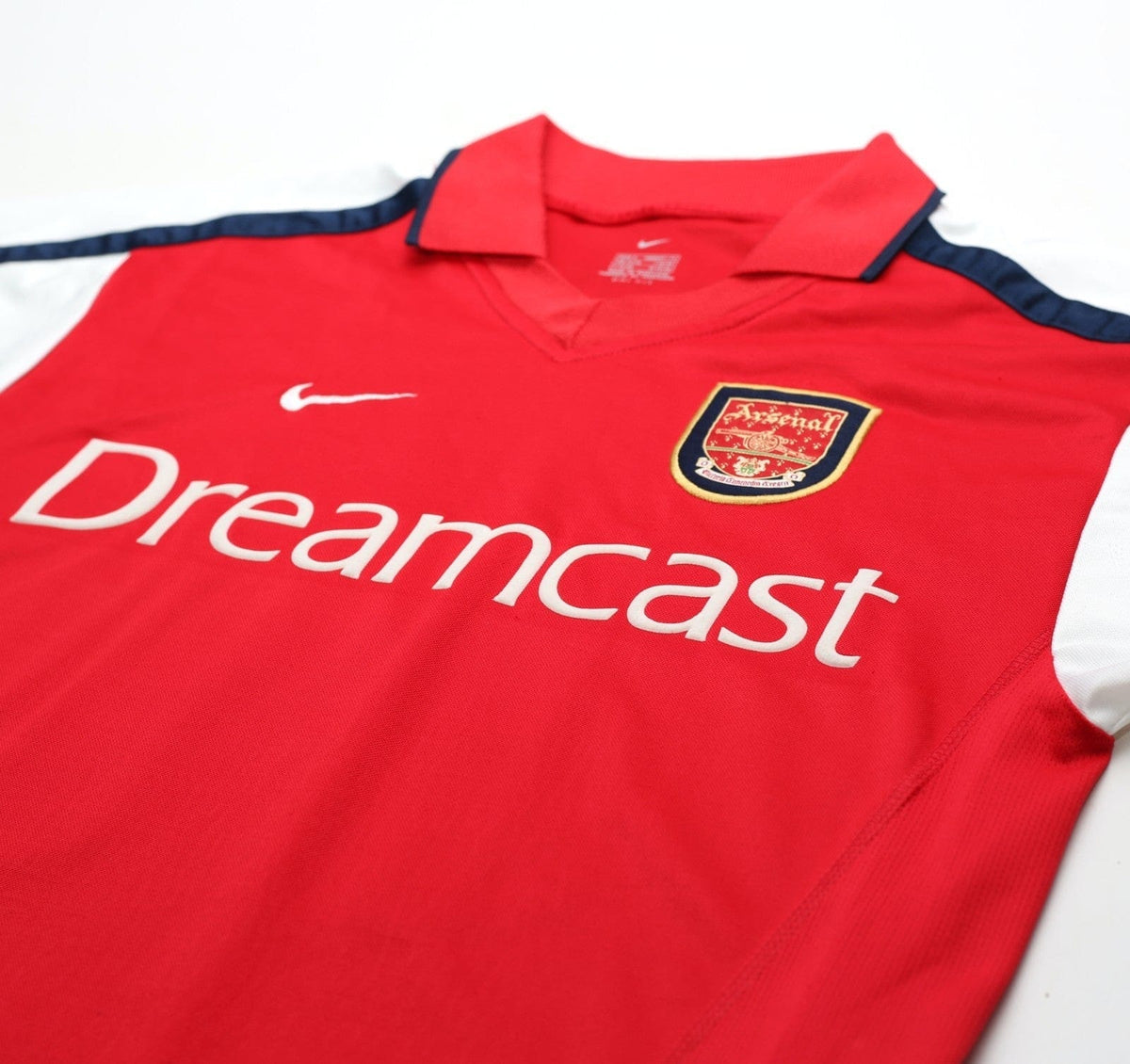 2000/01 HENRY #14 Arsenal Vintage Nike SEGA Home Football Shirt (S)