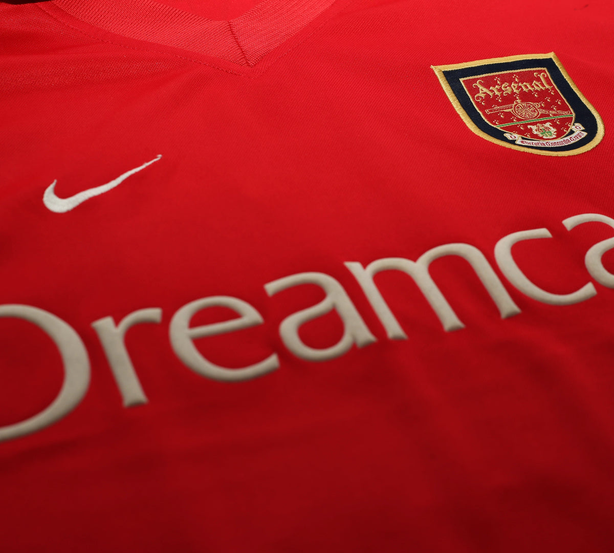 2000/01 HENRY #14 Arsenal Vintage Nike UCL Home Football Shirt Jersey (L)