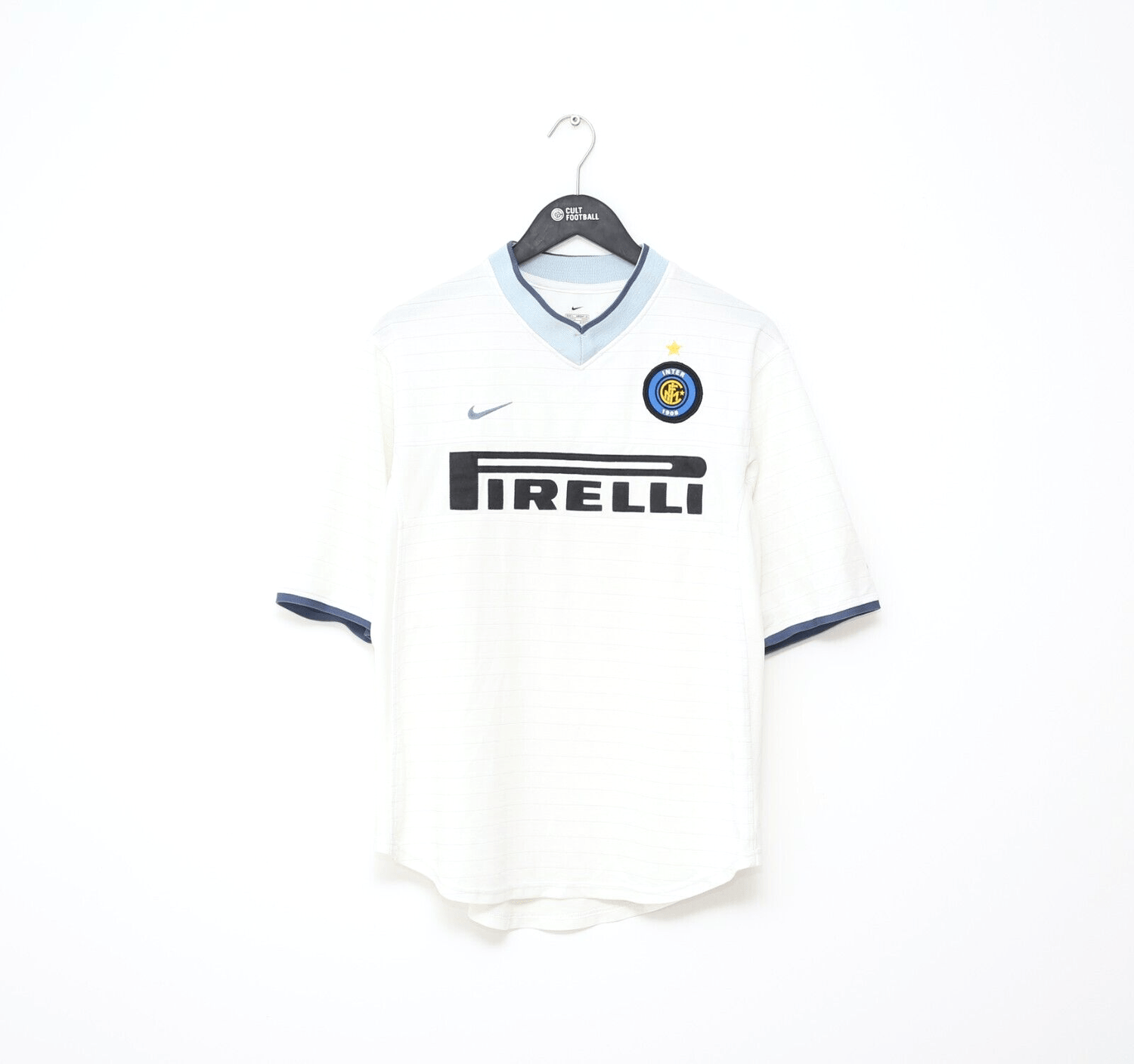 ウェア 00s 04/05 NIKE INTER MILAN Away Jersey Nike Inter Milan away soccer jersey 2004/2005 Zanetti #4