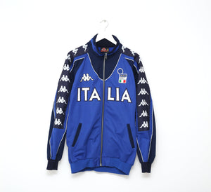2000/01 ITALY Vintage Kappa Football Presentation Track Top Jacket (XXL)