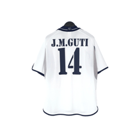 2000/01 J.M. GUTI #14 Real Madrid Vintage adidas Home Football Shirt (XL)