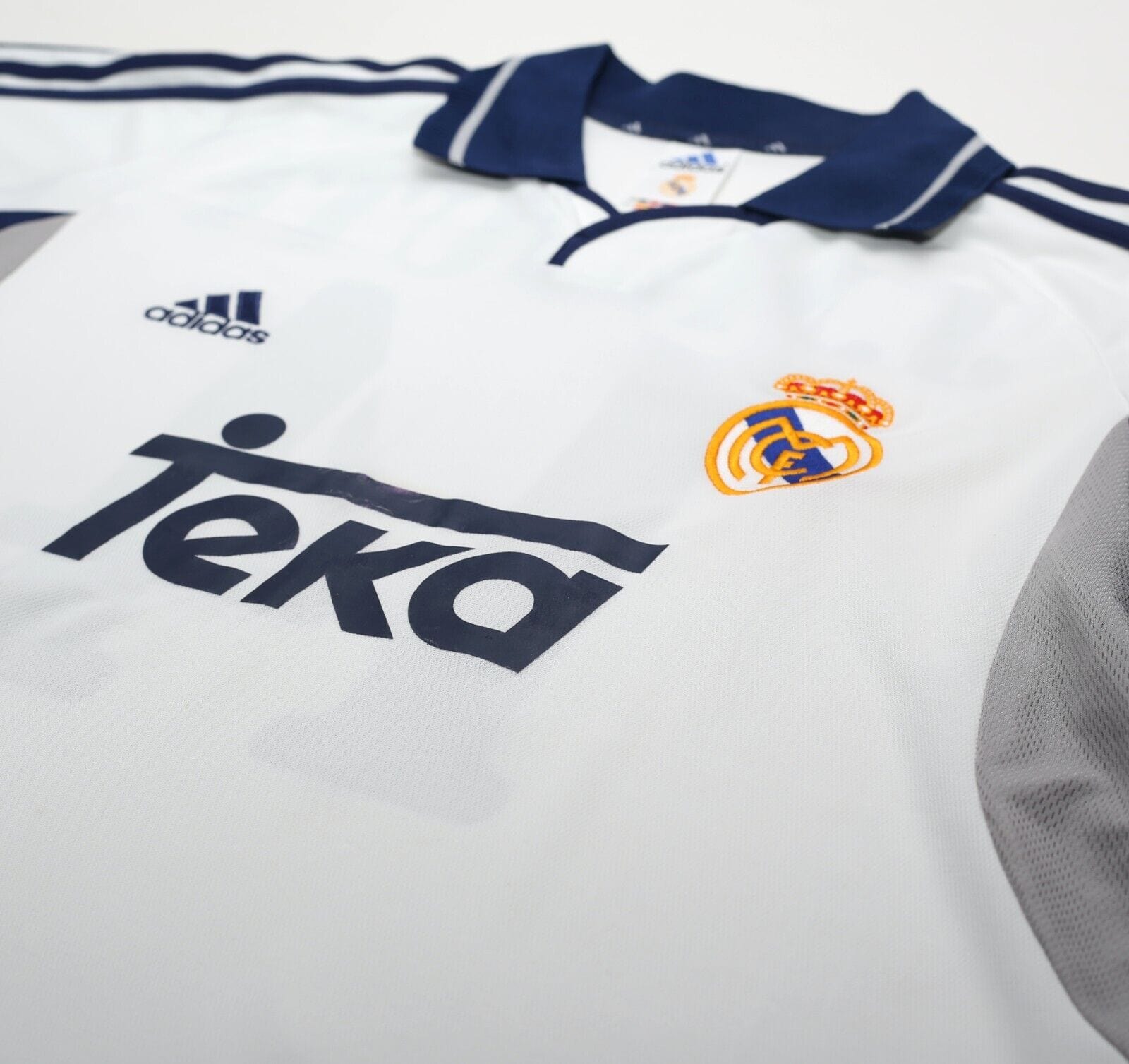 2000/01 Guti #14 Real Madrid Vintage adidas Home Football