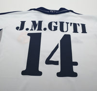 2000/01 J.M. GUTI #14 Real Madrid Vintage adidas Home Football Shirt (XL)