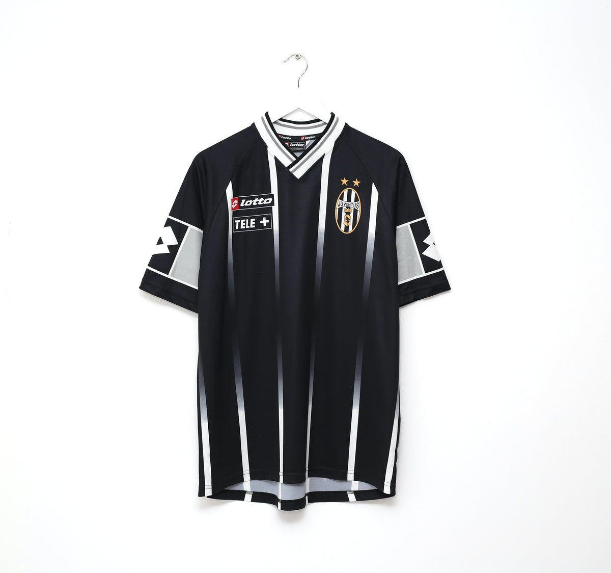 2000/01 JUVENTUS Vintage Lotto Training Football Shirt (L) Zidane Era