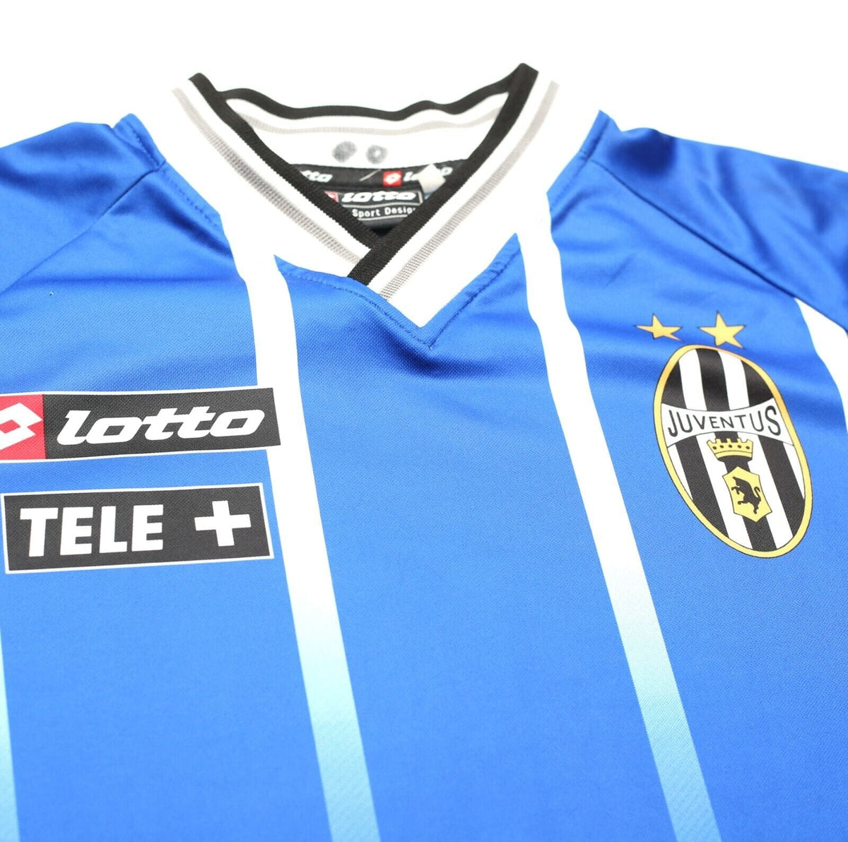 2000/01 JUVENTUS Vintage Lotto Training Football Shirt (XL) Zidane Era