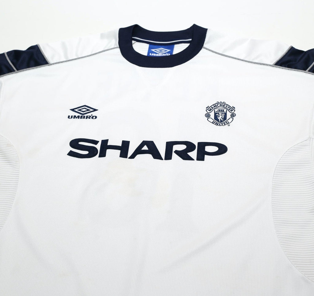 2000/01 KEANE #16 Manchester United Vintage Umbro Away Shirt (XL)
