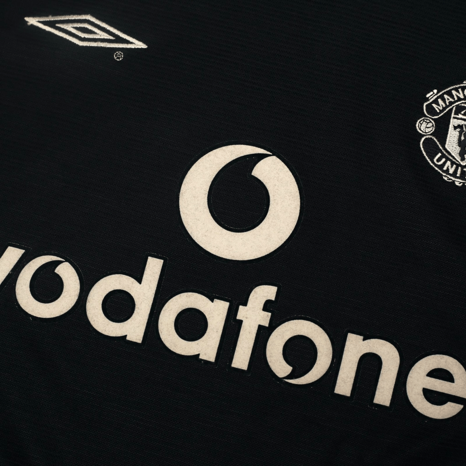 2000/01 Keane #16 Manchester United Vintage Umbro Third Football Shirt (L)