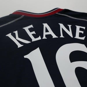 2000/01 Keane #16 Manchester United Vintage Umbro Third Football Shirt (L)