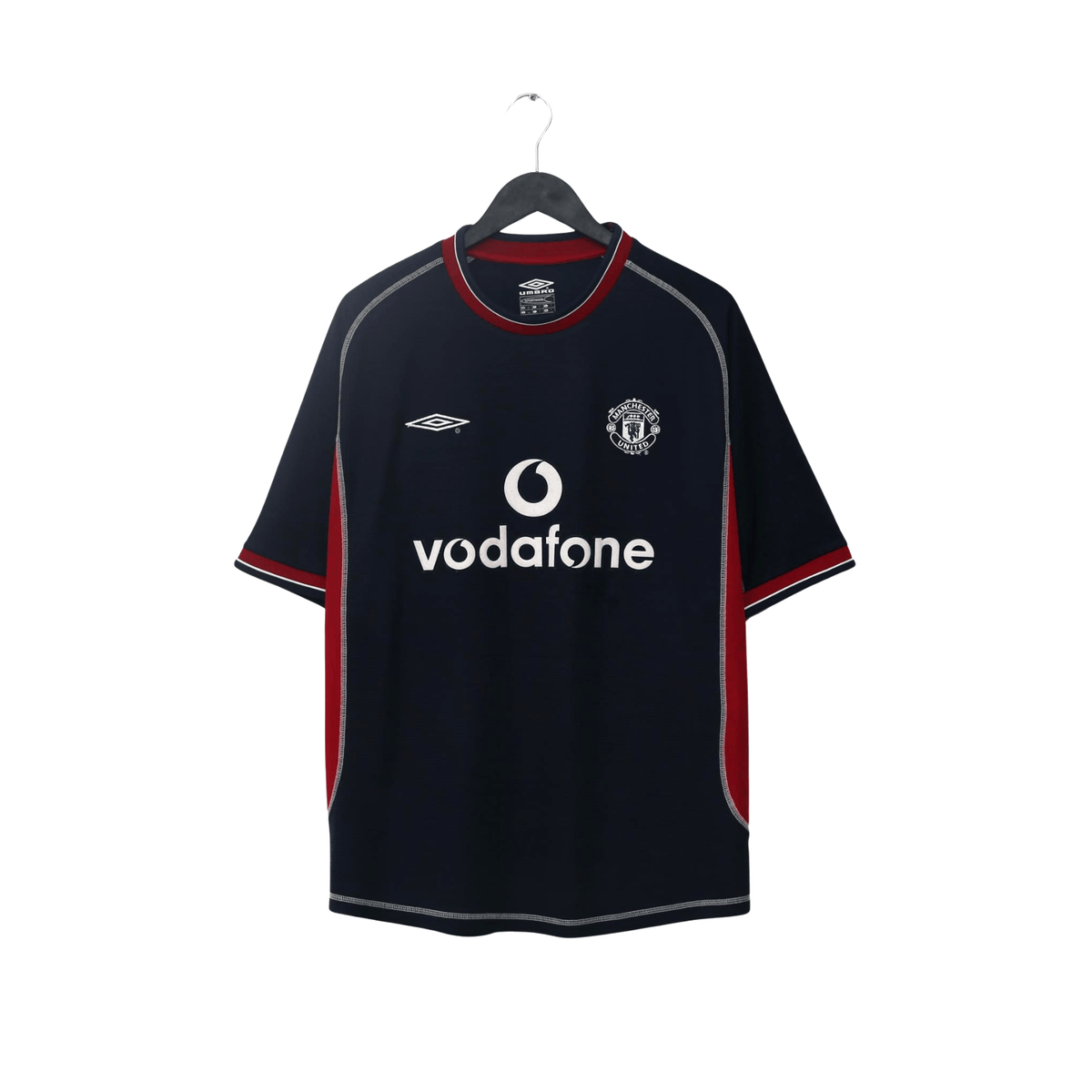 2000/01 Keane #16 Manchester United Vintage Umbro Third Football Shirt (L)