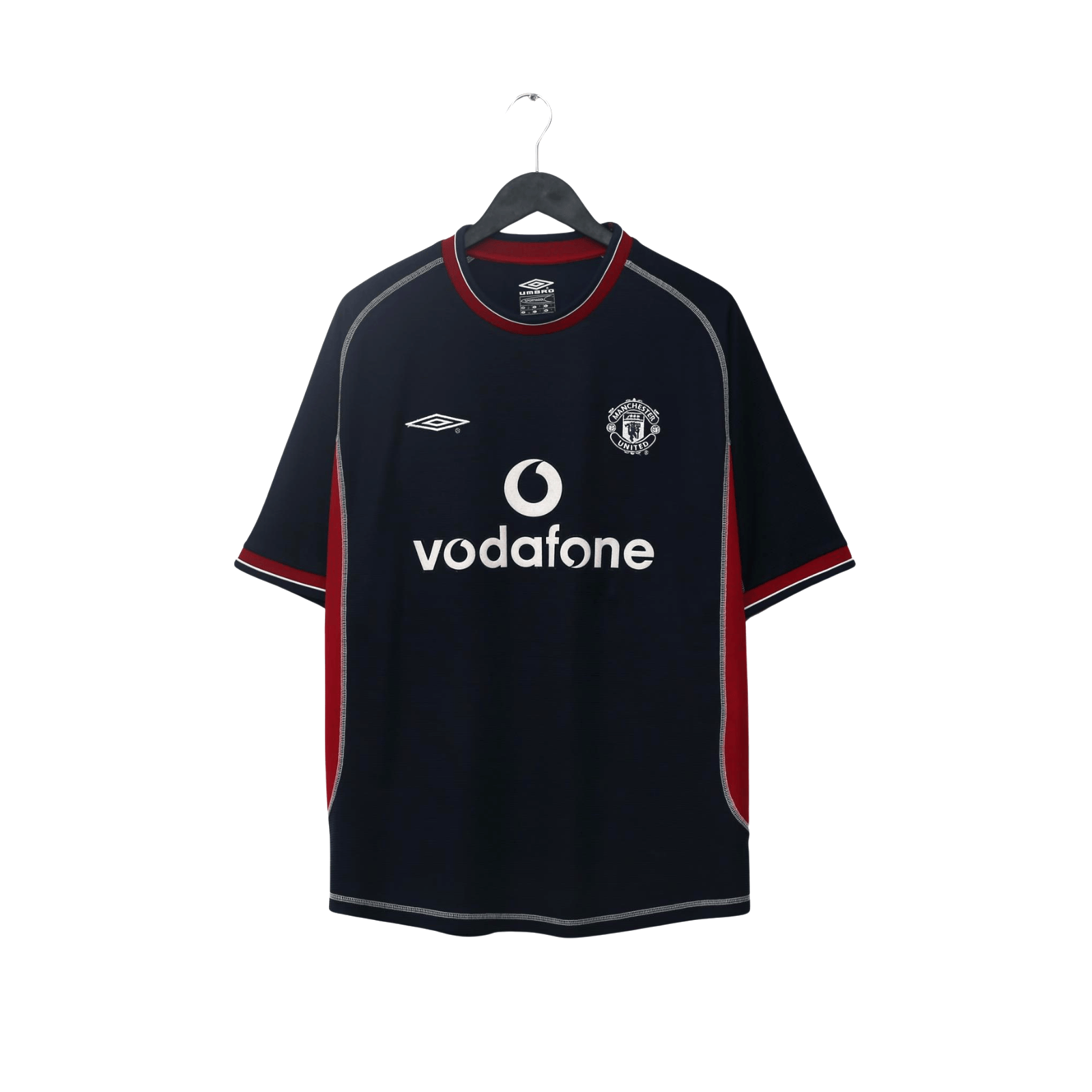 2000/01 Keane #16 Manchester United Vintage Umbro Third Football Shirt (L)