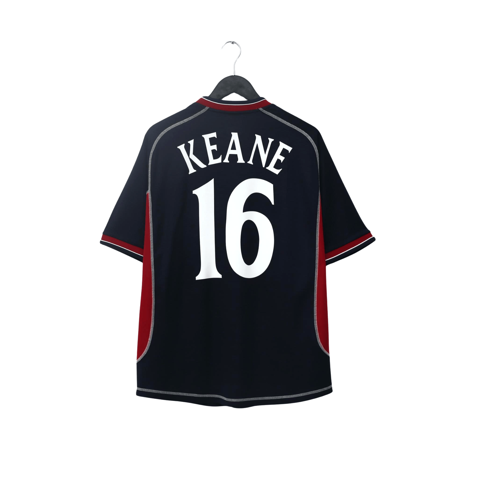 2000/01 Keane #16 Manchester United Vintage Umbro Third Football Shirt (L)