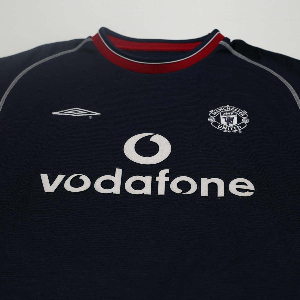 2000/01 Keane #16 Manchester United Vintage Umbro Third Football Shirt (L)