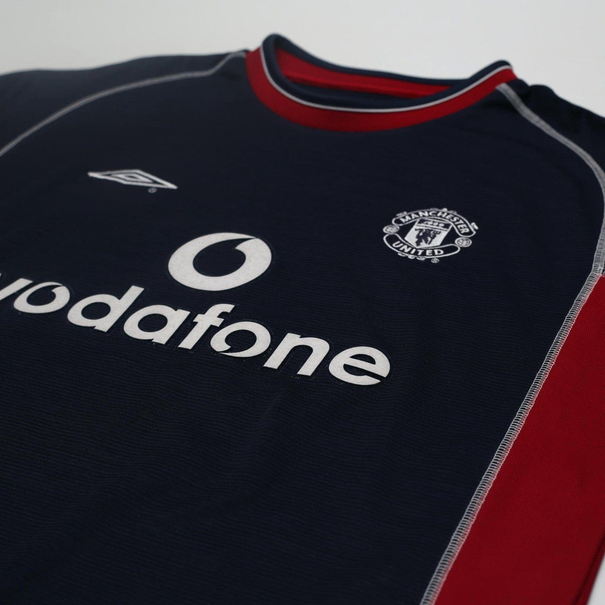 2000/01 Keane #16 Manchester United Vintage Umbro Third Football Shirt (L)