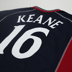 2000/01 Keane #16 Manchester United Vintage Umbro Third Football Shirt (L)