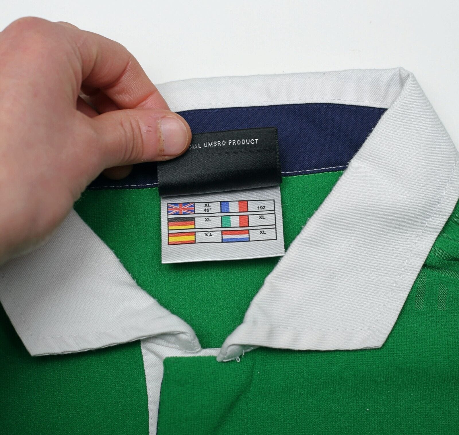 2000/01 KEANE #6 Ireland Vintage Umbro Home Football Shirt (L/XL) Man United