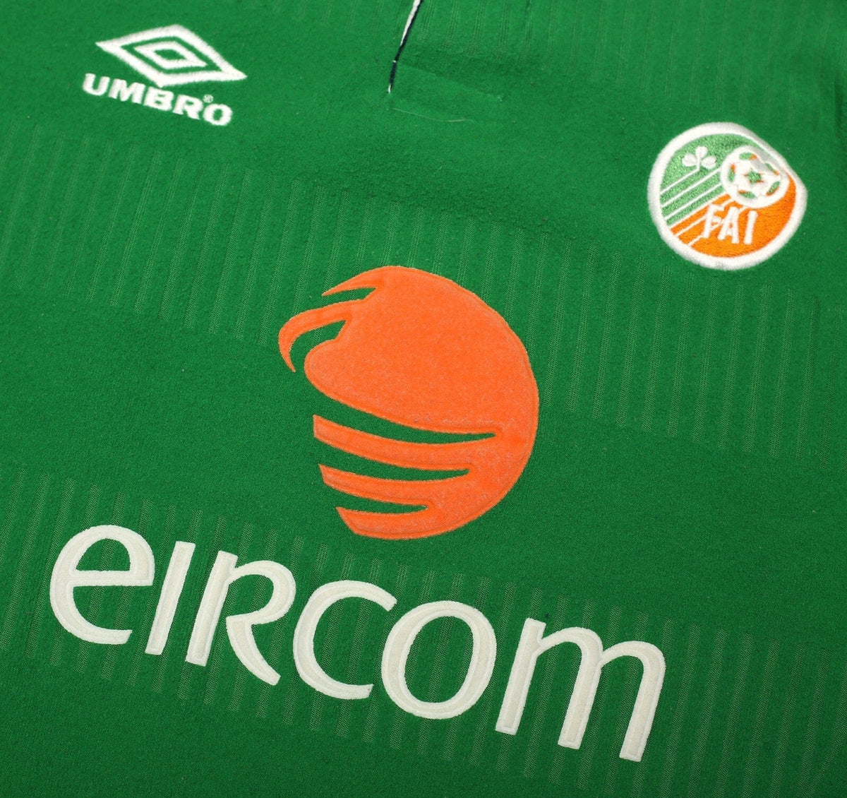 2000/01 KEANE #6 Ireland Vintage Umbro Home Football Shirt (M/L) Man United