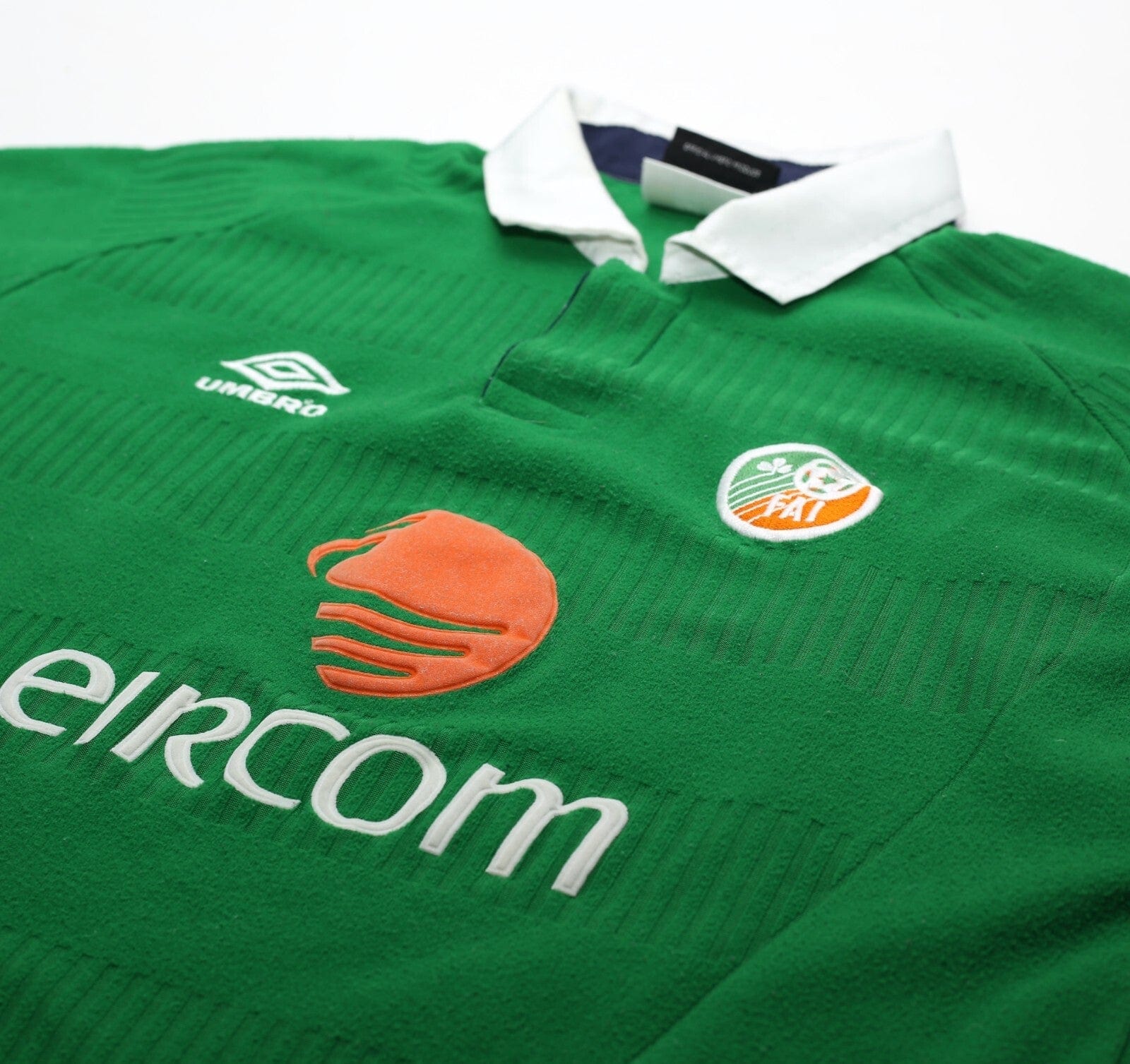 2000/01 KEANE #6 Ireland Vintage Umbro Home Football Shirt (M/L) Man United