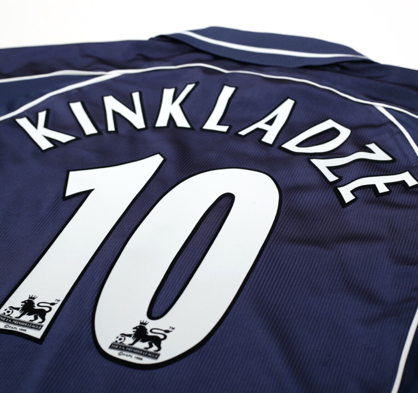 2000/01 KINKLADZE #10 Derby County Vintage PUMA Home Football Shirt (S/M)