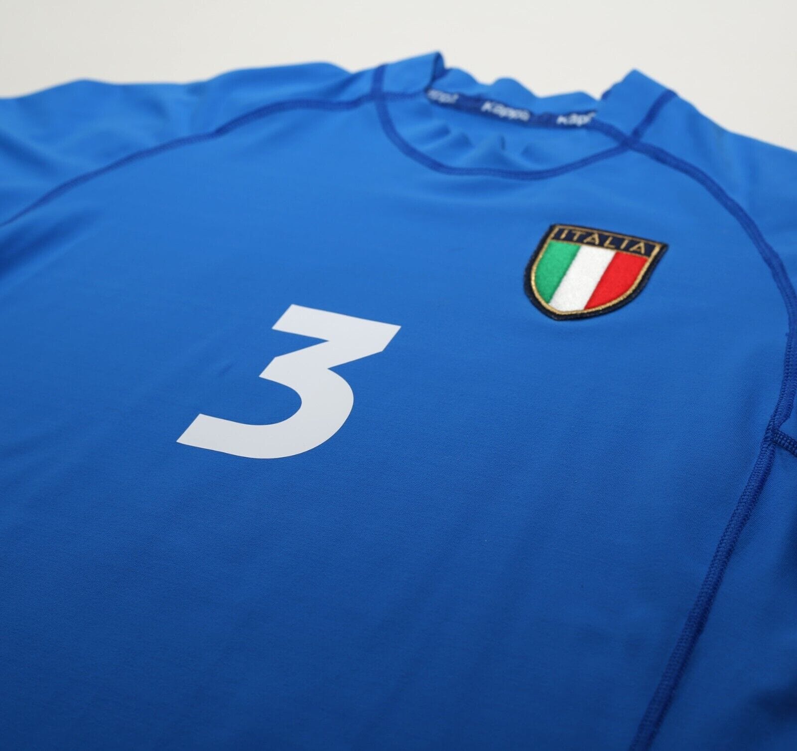 2000/01 MALDINI #3 Italy Vintage Kappa Home Football Shirt (L/XXL) Euro 2000