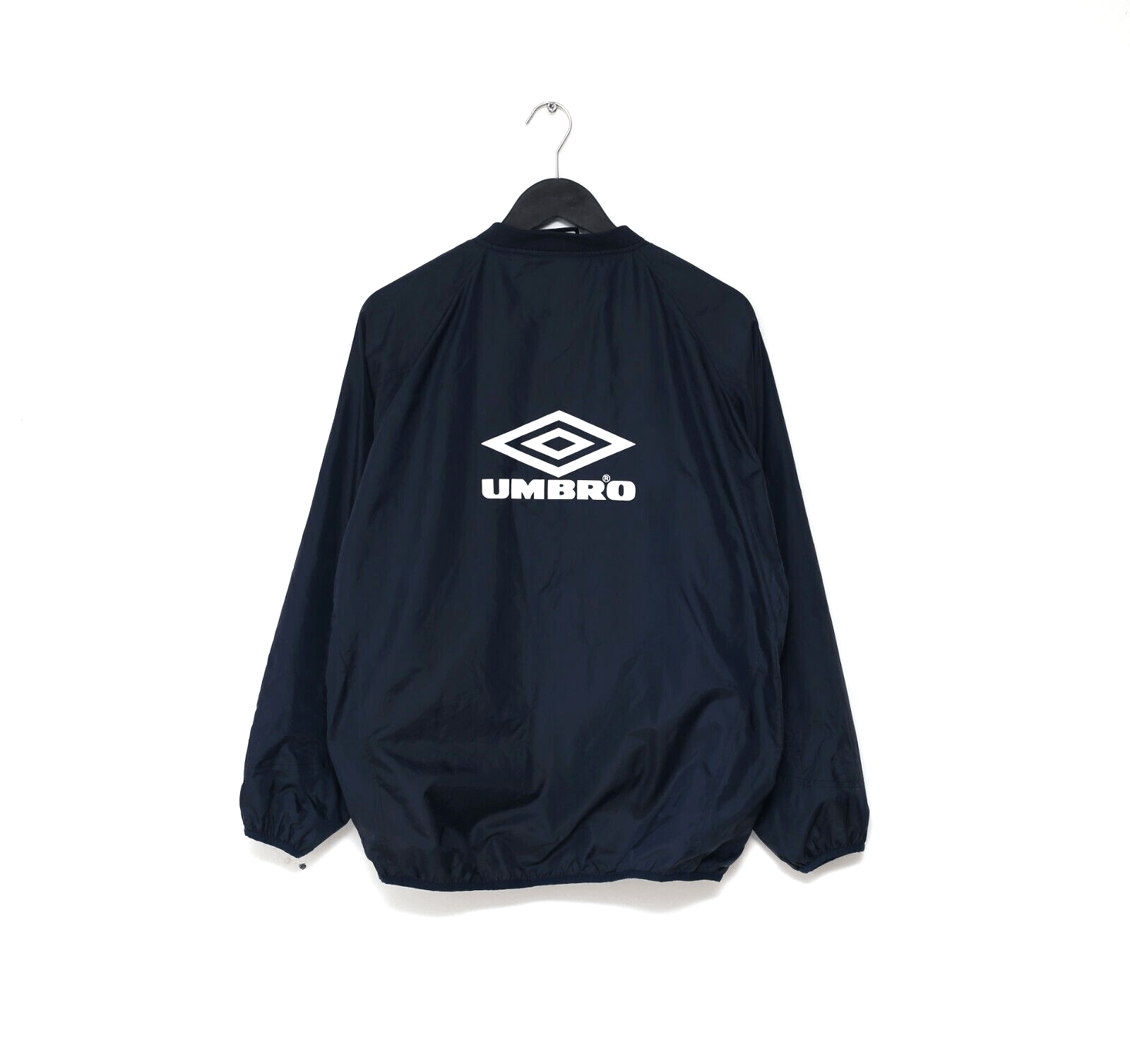 2000/01 MANCHESTER UNITED Vintage Umbro Rain Drill Top (S/M)