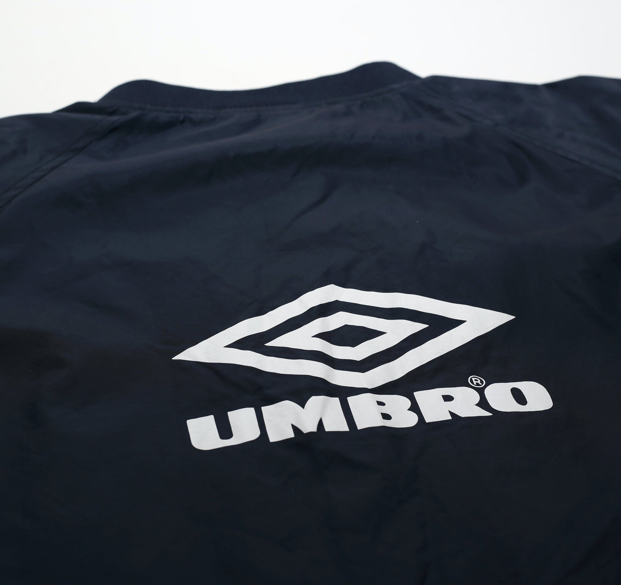 2000/01 MANCHESTER UNITED Vintage Umbro Rain Drill Top (S/M)