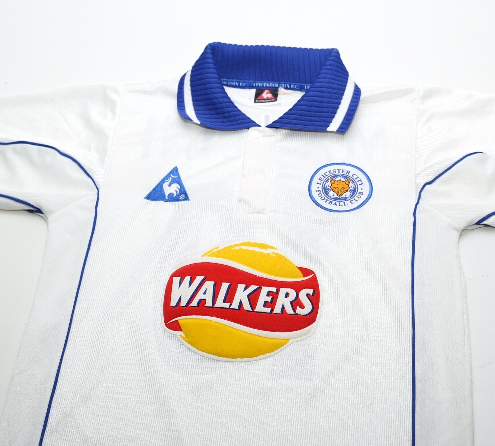 2000/01 MANCINI #10 Leicester City Vintage LCS Away Football Shirt (XS/S) 34/36