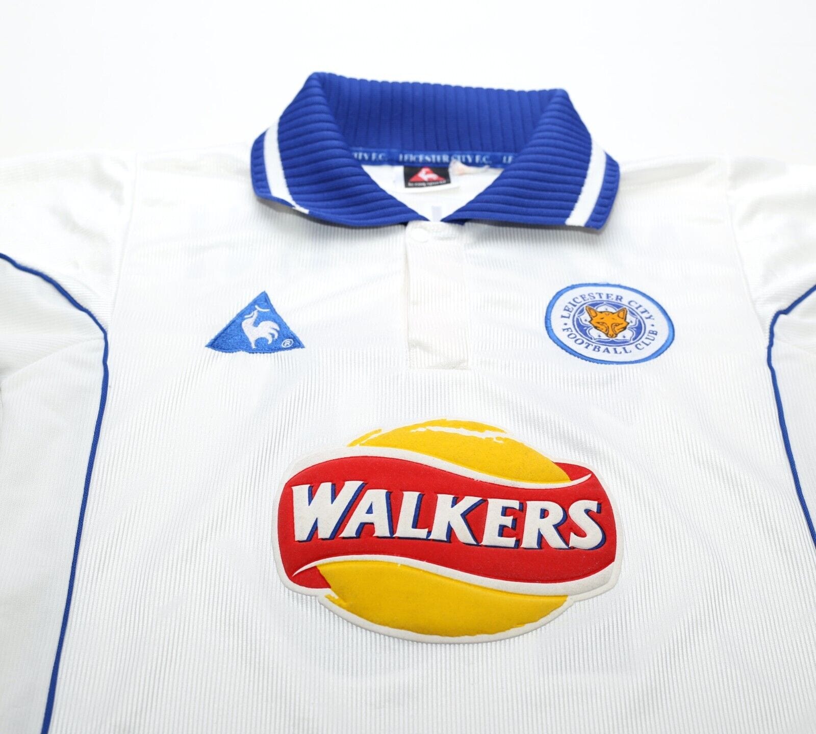 2000/01 MANCINI #10 Leicester City Vintage LCS Away Football Shirt (XS/S) 34/36