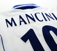 2000/01 MANCINI #10 Leicester City Vintage LCS Away Football Shirt (XS/S) 34/36