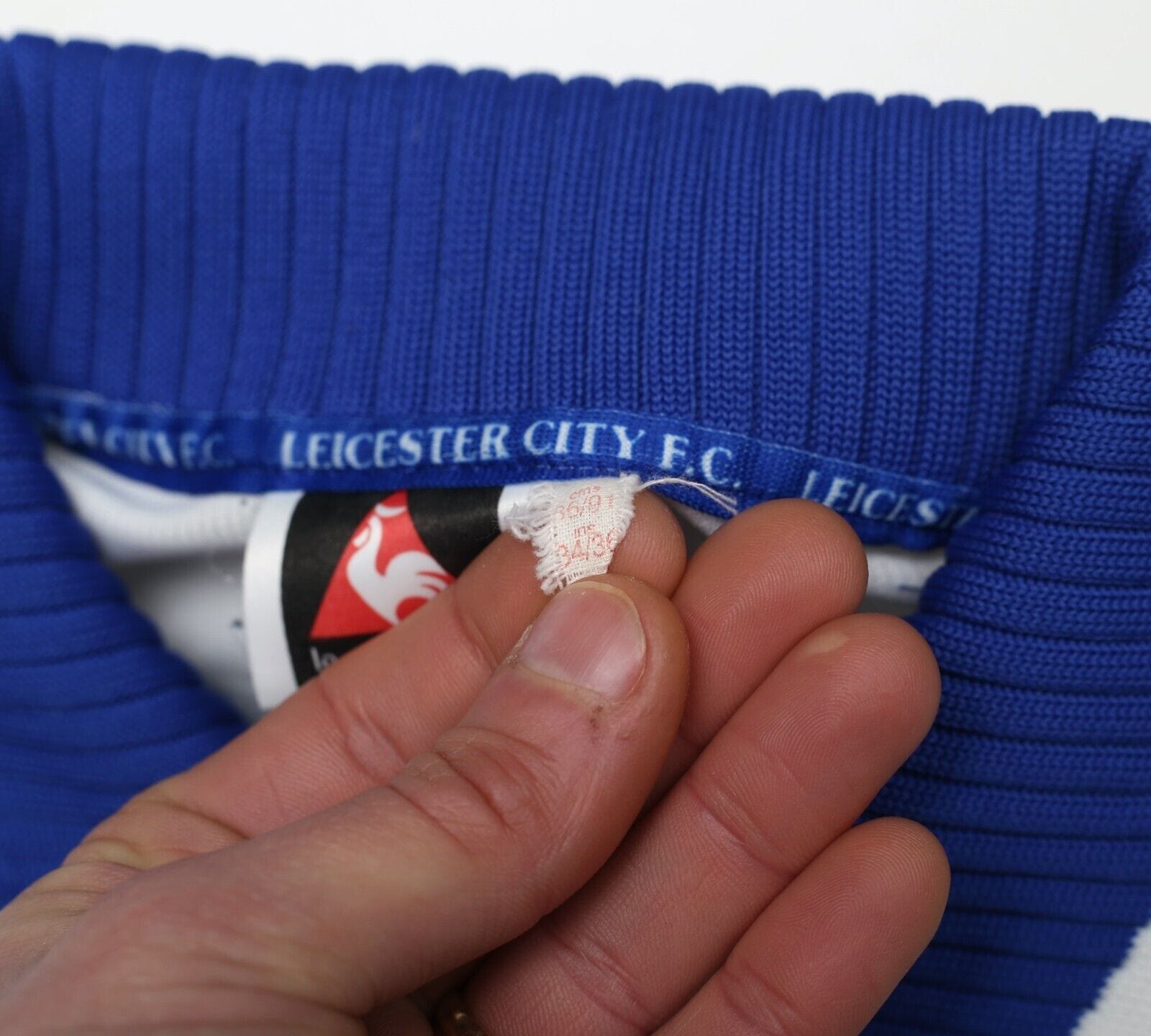 2000/01 MANCINI #10 Leicester City Vintage LCS Away Football Shirt (XS/S) 34/36