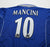 2000/01 MANCINI #10 Leicester City Vintage LCS Home Football Shirt (L) 42/44