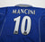 2000/01 MANCINI #10 Leicester City Vintage LCS Home Football Shirt (M) 38/40