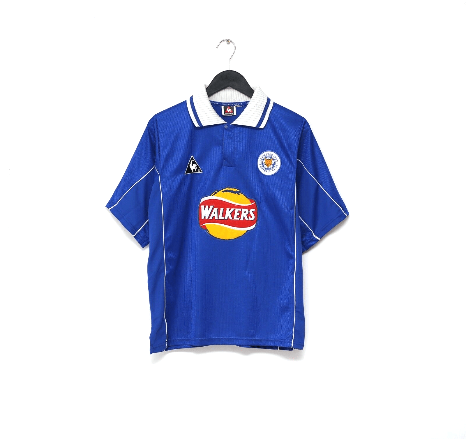 2000/01 MANCINI #10 Leicester City Vintage LCS Home Football Shirt (M) 38/40