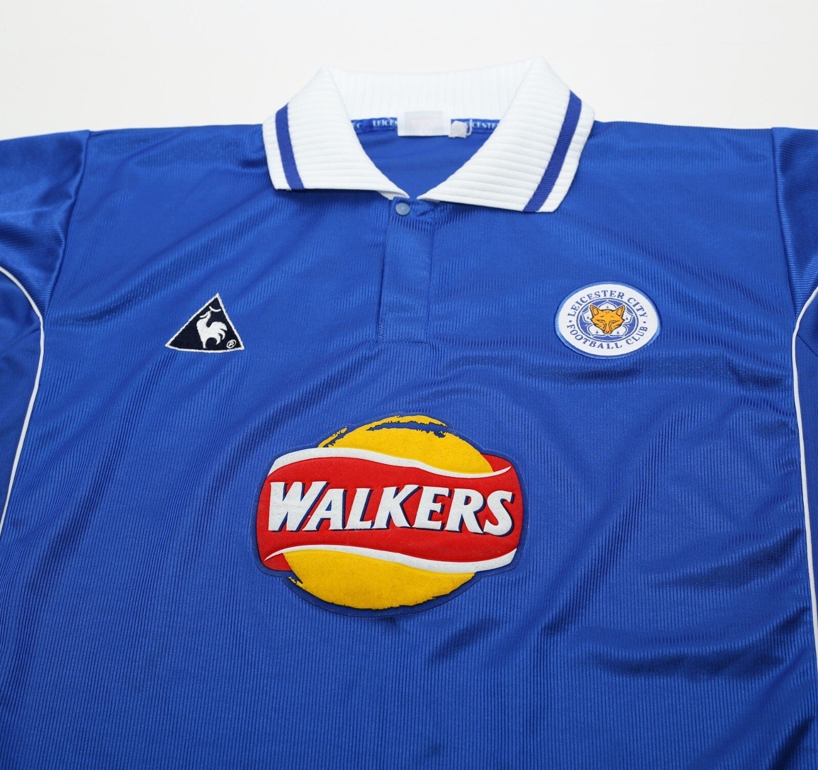 2000/01 MANCINI #10 Leicester City Vintage LCS Home Football Shirt (XL) 46/48