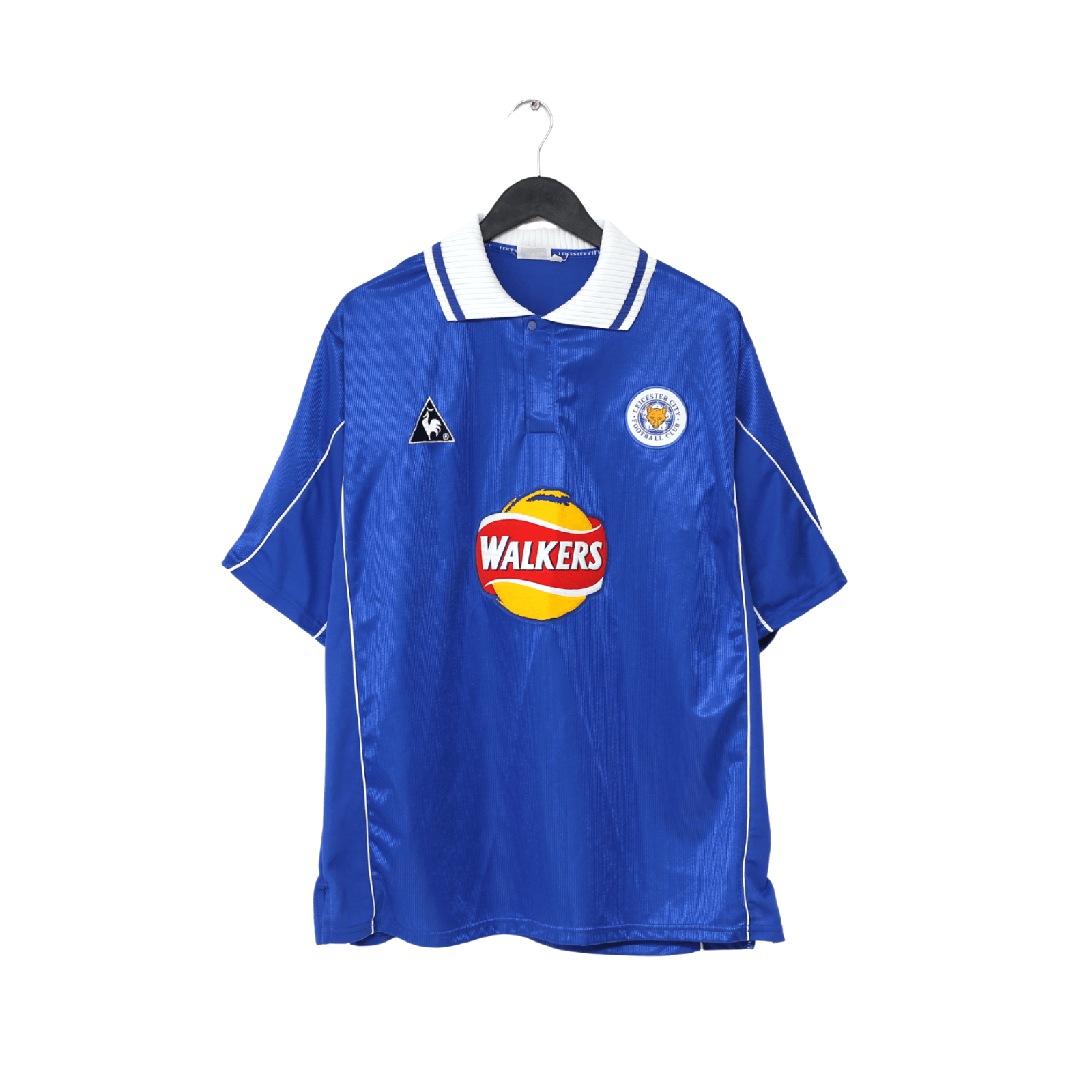 2000/01 MANCINI #10 Leicester City Vintage LCS Home Football Shirt (XL) 46/48