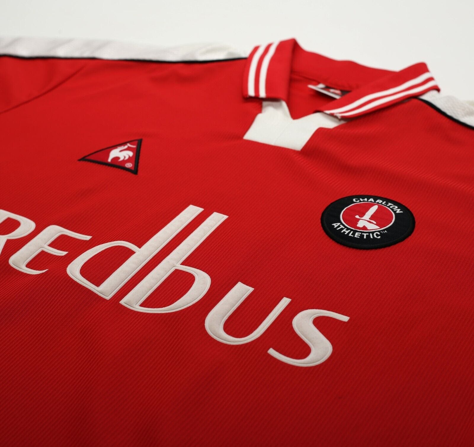 2000/01 PARKER #17 Charlton Athletic Vintage LCS Home Football Shirt (L)