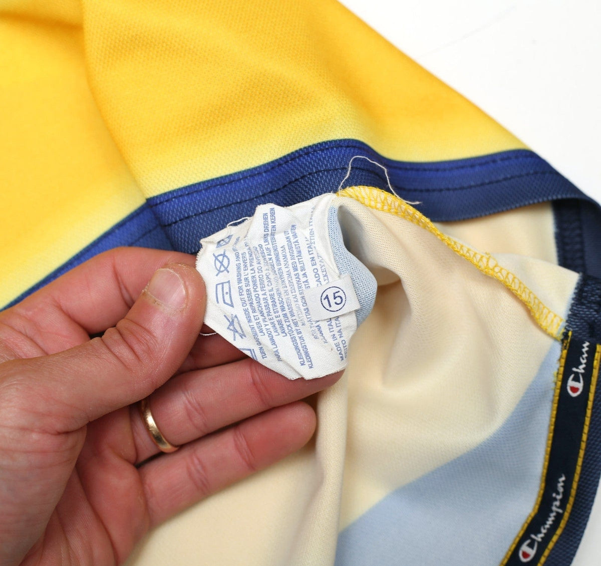 2000/01 PARMA AC Vintage Champion Home Football Shirt (L)