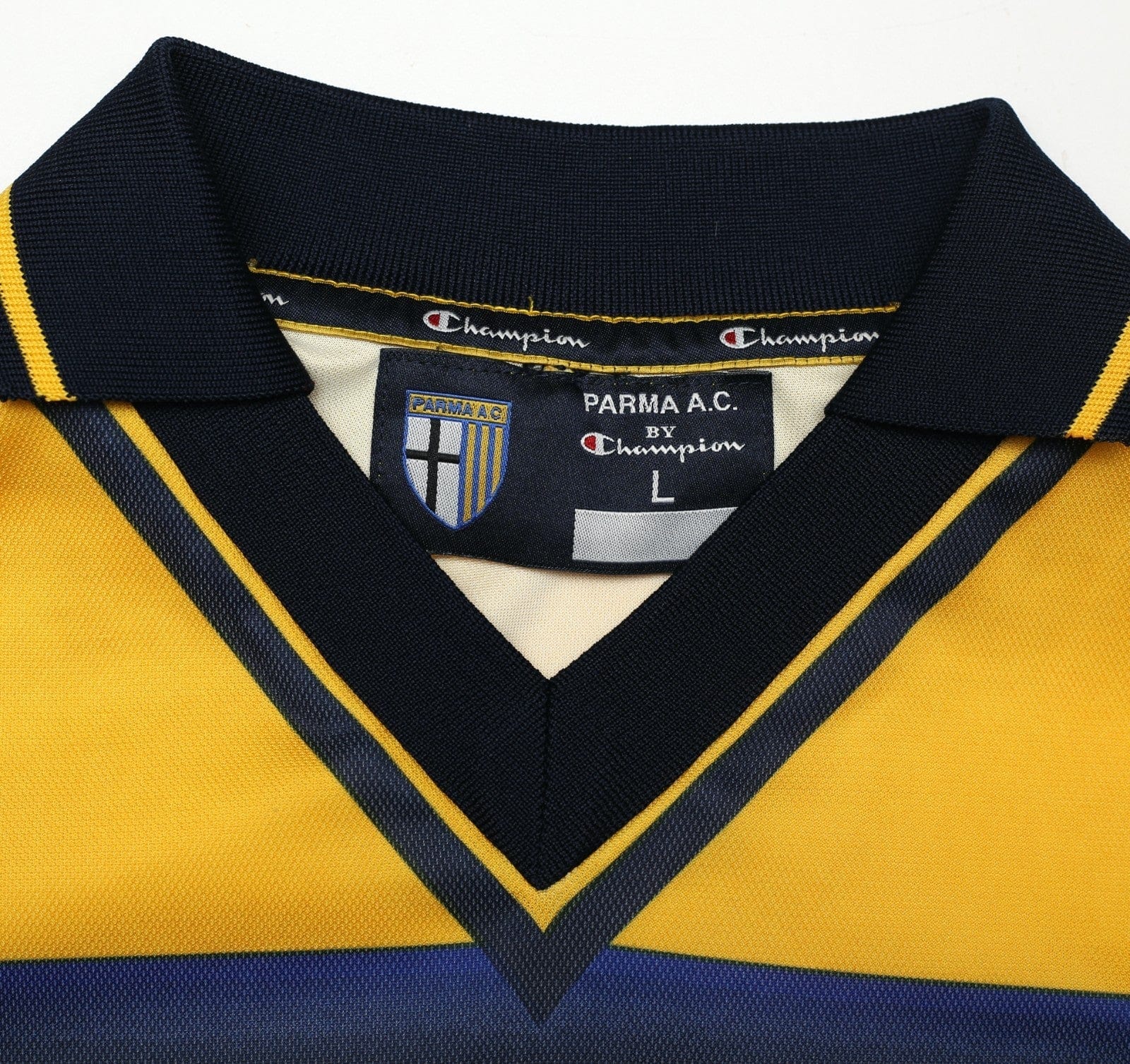 2000/01 PARMA AC Vintage Champion Home Football Shirt (L)