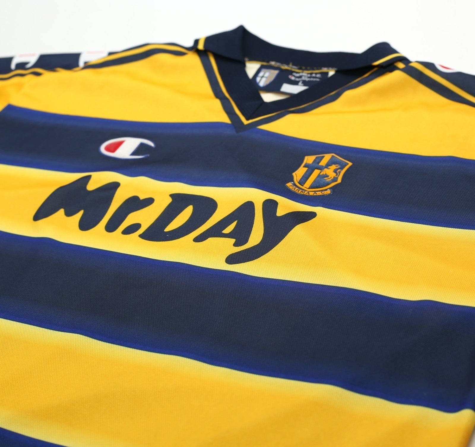 2000/01 PARMA AC Vintage Champion Home Football Shirt (L)