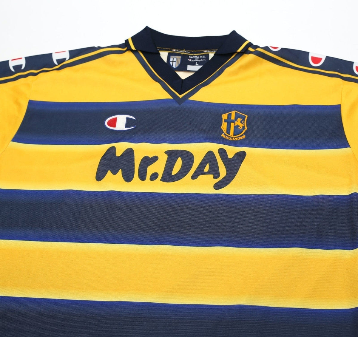 2000/01 PARMA AC Vintage Champion Home Football Shirt (L)