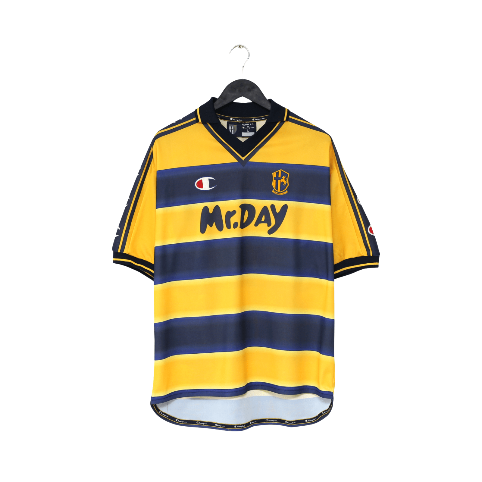 2000/01 PARMA AC Vintage Champion Home Football Shirt (L)