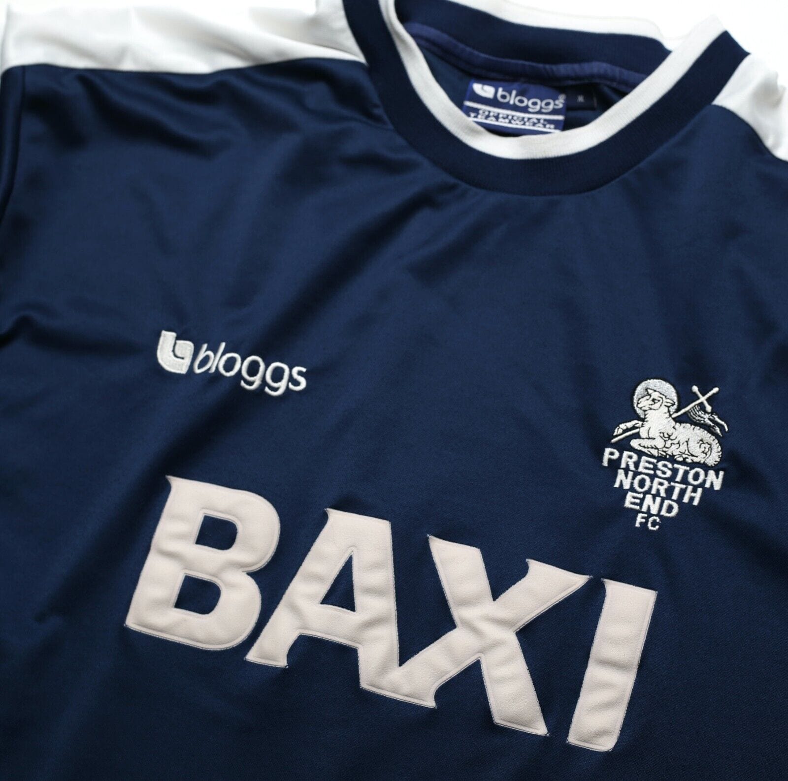 2000/01 PRESTON NORTH END Vintage Bloggs Away Football Shirt (XL)