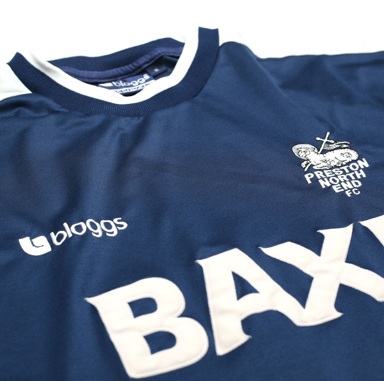 2000/01 PRESTON NORTH END Vintage Bloggs Away Football Shirt (XL)