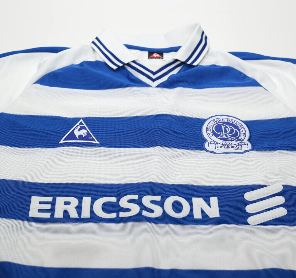 2000/01 QPR Vintage le coq sportif Home Football Shirt Jersey (L) BNWOT 42/44