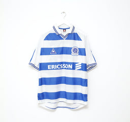 2000/01 QPR Vintage le coq sportif Home Football Shirt Jersey (L) BNWOT 42/44