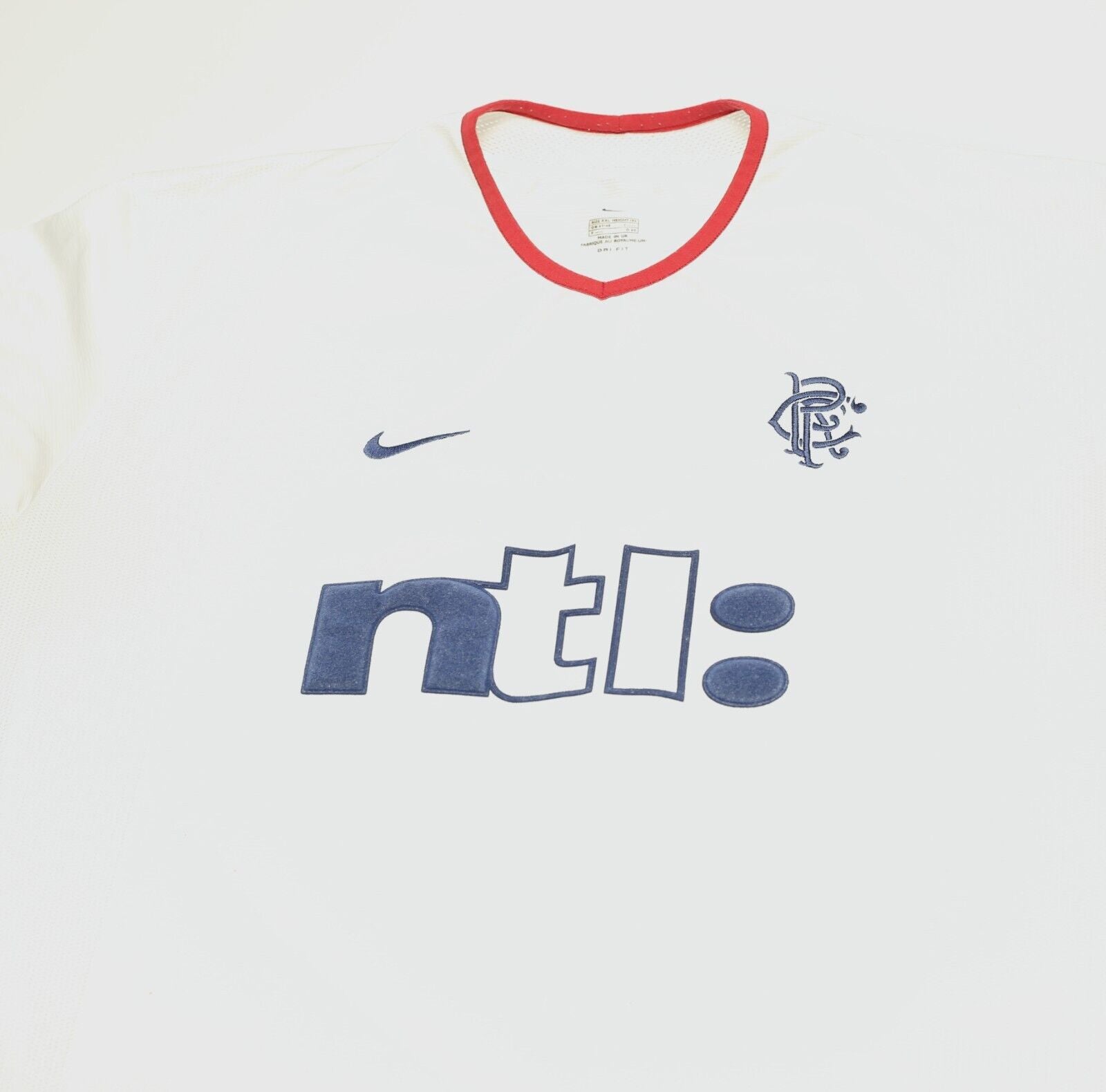 2000/01 RANGERS Vintage Nike Away Football Shirt Jersey (XXL)