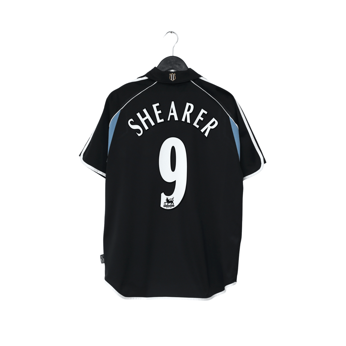 2000/01 Shearer #9 Newcastle United Vintage adidas Away Football Shirt (L)